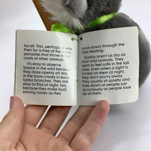 Vintage Wendy's WWF Koala Plush Toy 1988 Collectible 5.5" - Picture 10 of 14